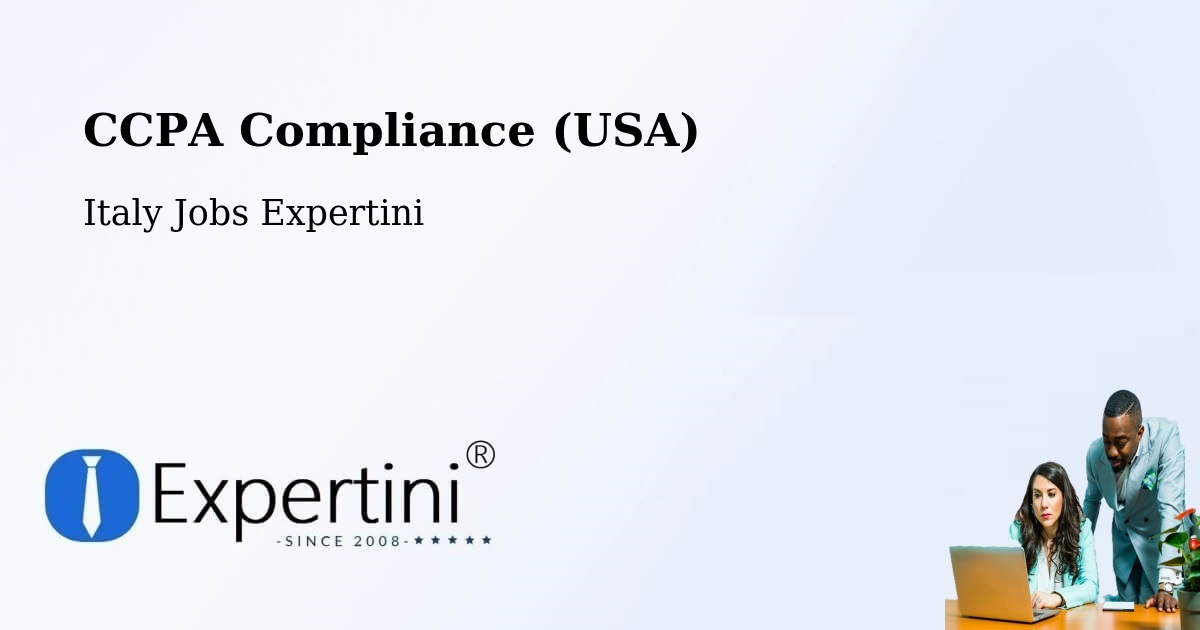 CCPA Privacy Rights & Compliance Notice – Panni - Italy Jobs Expertini