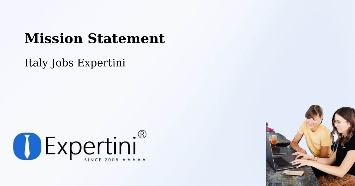 Corporate Mission – Panni - Italy Jobs Expertini