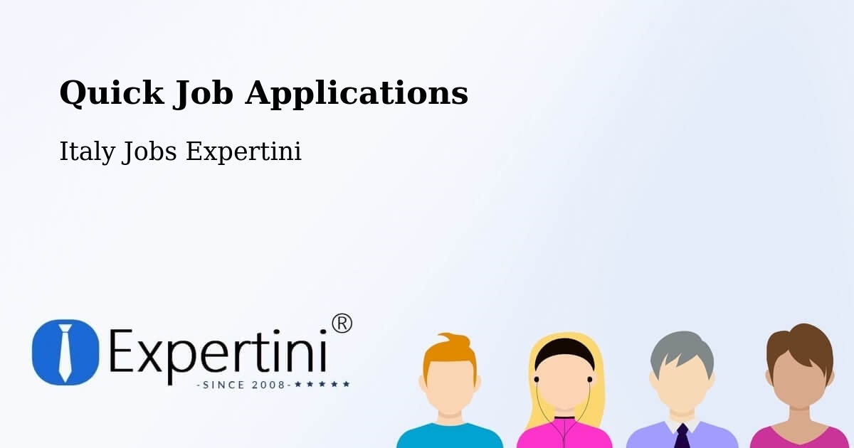 Quick Apply Feature – Panni - Italy Jobs Expertini