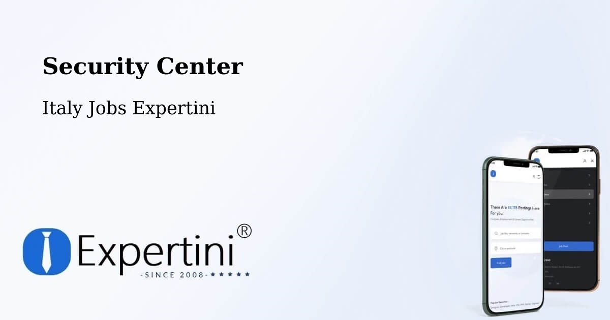 Security & Compliance – Panni - Italy Jobs Expertini